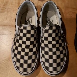 Vans slip on sneakers size 7